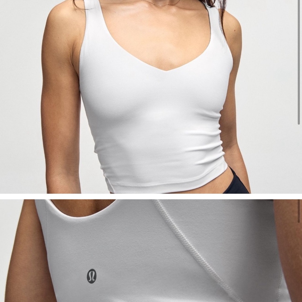 Lululemon White Align Top